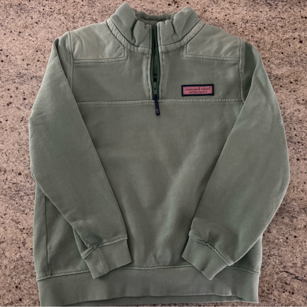 Boys Like New Vineyard Vines 1/4 Zip Shep Pullover